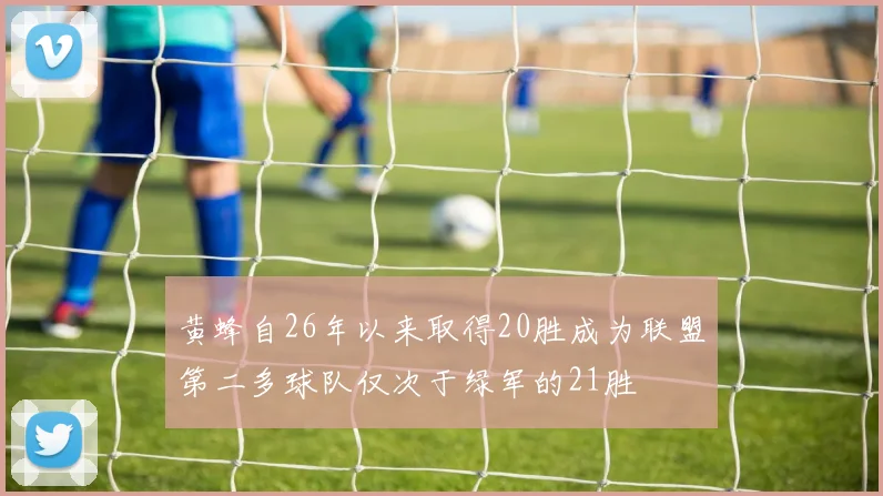 黄蜂自26年以来取得20胜成为联盟第二多球队仅次于绿军的21胜