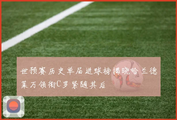 世预赛历史单届进球榜揭晓哈兰德莱万领衔C罗紧随其后